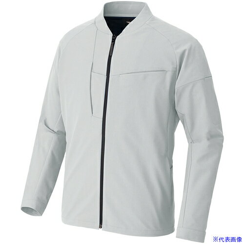 ■アイトス 長袖ブルゾン(男女兼用) TULTEX WORK AZ4231 シルバーグレー SS AZ4231003SS(6964520)[送料別途お見積り][法人限定][掲外取寄]