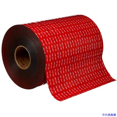 オレンジブック トラスコ中山　TRUSCO3M VHB(TM)テープ LVO−110−BF 609mm X 32.9m 〔品番:LVO110BF609X32〕[ 注番:6965599]特長●一般的なフォームテープよりも大幅に低いVOC（揮発性有機化合物）で設計されています。●ポリプロピレン、ポリスチレンなどの接着しにくいプラスチックから金属などまで、幅広い素材を接着可能です。●120℃の高温でも接着性と強度を維持します。用途●自動車、電子機器、食品・飲料、一般製造業などの内装用途に仕様●色：黒●幅(mm)：609●長さ(m)：32.9●厚さ(mm)：1.1●テープカット条件：カッターが必要●粘着力(N/10mm)：38仕様2●VOC排出試験規格：VDA270に準拠材質/仕上●基材：アクリルフォーム●粘着剤：ゴム系セット内容/付属品注意●この商品は、一般消費者様向けの製品ではないため、表示や取扱説明書などが一般消費者様向けに表記・同梱されておりません。原産国（名称）アメリカJANコード本体質量15.7kgオレンジブック トラスコ中山　TRUSCO3M VHB(TM)テープ LVO−110−BF 609mm X 32.9m 〔品番:LVO110BF609X32〕[注番:6965599][本体質量：15.7kg]《包装時基本サイズ：28×28×65》〔包装時質量：17kg〕分類》梱包用品》テープ用品》両面テープ☆納期情報：メーカー取り寄品（弊社より発送）