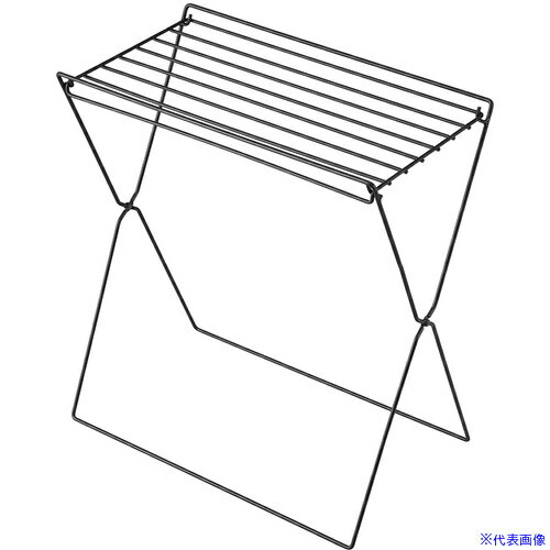 ■KING JIM ボトムスワイヤ-ラック クロ KSP005-BK KSP005BK(6968204)[送料別途お見積り][法人限定][掲外取寄]