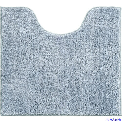 ■オカ コクーン トイレマット 約55×60cm ブルー 39862(6969278)[法人限定][外直送元]