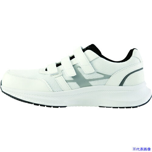 ■XEBEC セーフティーシューズ85415−32−240 ホワイト 8541532240(6970493)[送料別途...