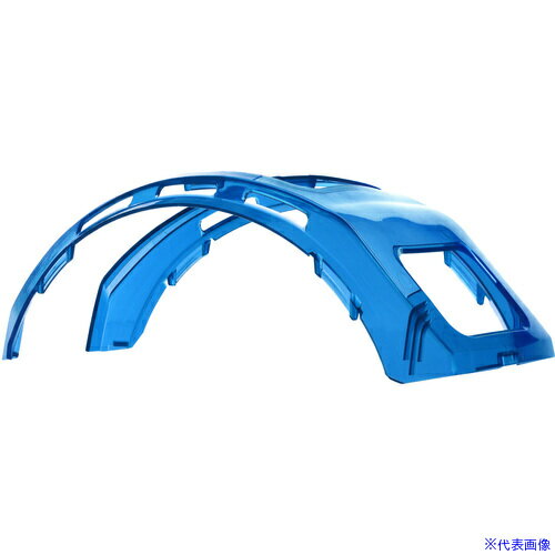 ■タジマ ヘルメット セフメット用トップカバー クリアブルー HATCA(6971331)[送料別途お見積り][法人限定][掲外取寄](4)
