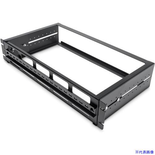 ■StarTech サーバーラック用DINレールキット/2U/19インチラック対応/耐荷重12.5kg/奥行調整可能/ラックアクセサリー ADJDINKIT(6971399)[法人限定][外直送元]