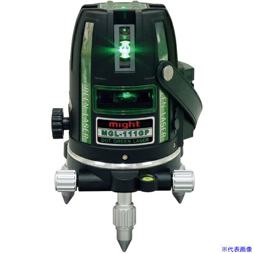 オレンジブック トラスコ中山　TRUSCOマイト マイティライン 本体+受光器MK−402G/セット 〔品番:MGL111GPR〕[ 注番:6971816]特長●高輝度グリーンレーザー●10m±1mmの高精度●LDグリーン高輝度タイプ●ライン位置が確認しやすいドット付き●傾斜機能付きで斜めでライン照射可能●360度回転エンドレス微調整ネジ●屋内・外兼用●リチウム電池・単三電池・100Vの3電源方式用途●縦ライン、水平ラインを測定する仕様●精度：±1.0/10m●自動補正範囲：±3.0°●電源：リチウム電池/単三乾電池/AC100V●保護等級：クラス2M●照射ライン：1V1H●光源：緑色半導体レーザー●光出力(mW)：3以下●波長(nm)：520仕様2●MGL-111GP本体+受光器MK-402Gのセット材質/仕上セット内容/付属品注意原産国（名称）中国JANコード本体質量2.92kgオレンジブック トラスコ中山　TRUSCOマイト マイティライン 本体+受光器MK−402G/セット 〔品番:MGL111GPR〕[注番:6971816][本体質量：2.92kg]分類》測定・計測用品》測量用品》レーザー墨出器☆納期情報：オレンジブック掲載以外でメーカー直送品（送料元払い）【法人限定＝会社名ご記入お願い致します。】※北海道・沖縄・離島は運賃別途商品も含む