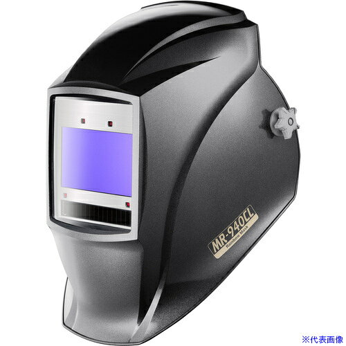 オレンジブック トラスコ中山　TRUSCOマイト 超高速遮光面 レインボーマスク (ヘルメット装着タイプ) 〔品番:MR940CLH〕[ 注番:6979276]特長●クリアライトフィルター採用で従来品と同じ遮光濃度でもより自然な色で視界が鮮明です。●耐衝撃性素材採用で液晶破損が激減しました。●新開発液晶採用で鮮明な視界を確保できます。●正確・安心・簡単操作のデジタル式3モード切替機能です。●熱反射プレート採用で熱による不具合を軽減しました。用途●ヘルメットに装着し、溶接作業をする仕様●遮光前：#3●遮光後：#5〜8、#8〜13●遮光スピード(秒)：1/25000●視界の広さ(mm)：97×60●電源(V)：リチウム電池(CR2450)×2個(付属)+ソーラーパネル●復帰速度(秒)：0.1〜1.0●復帰速度調整：0.1〜1.0秒(11段階切替)●感度調節：0〜10(11段階切替）●遮光度：#5〜#13仕様2●ヘルメット取付型●自動ON/OFF機能搭載材質/仕上●面体類：PA・PE樹脂●液晶カセット：PC・ABS樹脂/ガラスセット内容/付属品注意原産国（名称）韓国JANコード4580642471704本体質量535gオレンジブック トラスコ中山　TRUSCOマイト 超高速遮光面 レインボーマスク (ヘルメット装着タイプ) 〔品番:MR940CLH〕[注番:6979276][本体質量：535g]《包装時基本サイズ：270×310×265》〔包装時質量：1002g〕分類》工事・照明用品》溶接用品》溶接面☆納期情報：オレンジブック掲載以外でメーカー直送品（送料元払い）【法人限定＝会社名ご記入お願い致します。】※北海道・沖縄・離島は運賃別途商品も含む