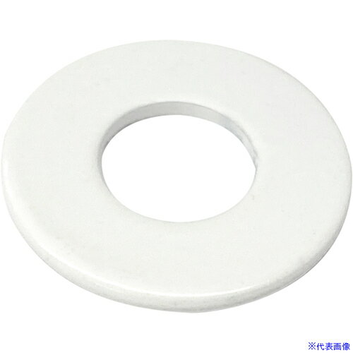 ■DAIDOHANT カラー平ワッシャー 白 W3/8 (500個入) 10195668(6981040)[送料別途お見積り][法人限定][掲..