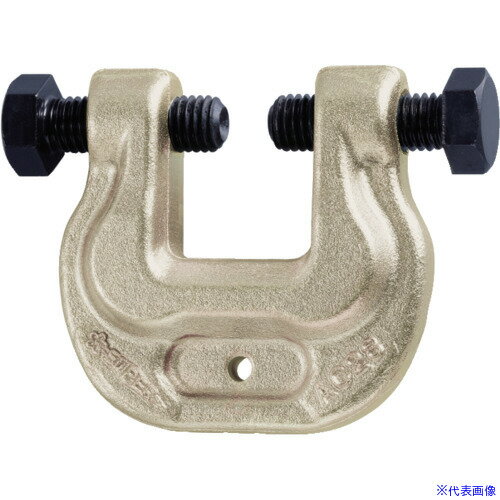 ■スーパー アイアンマン(仮設用狭締金具)クランプ範囲9～28mm ボルト対辺19タイプ AC28(6985090)