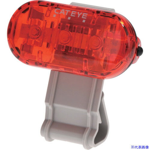 ■タニザワ ヘルメット用点滅灯 ST#6511 キャットアイ(溝なし/溝付き兼用型) ST6511(6985377)