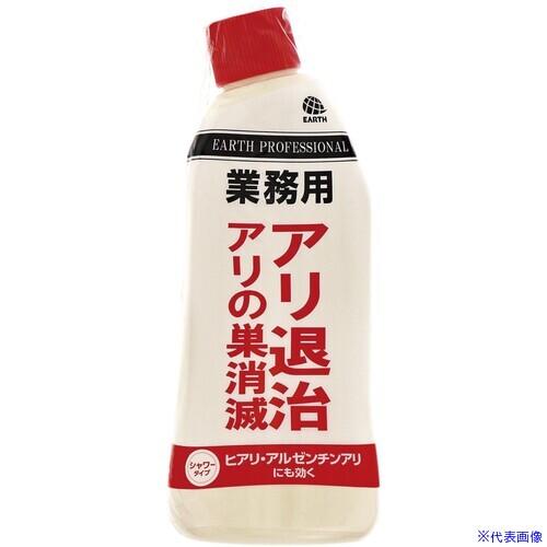 オレンジブック トラスコ中山　TRUSCOアース 業務用 アリ退治アリの巣消滅 〔品番:675316〕[ 注番:6989162]特長●ヒアリ、アルゼンチンアリにも効く誘引剤入りのシャワータイプです。●まんべんなく薬剤を散布できるシャワーノズルを採用しています。●植物にも優しい水性処方です。（植物に直接かける製品ではありません）用途●アリの駆除仕様●効果範囲目安：4平方メートル●容量(ml)：500●適合害虫：クロヤマリ、トビイロシワアリ、ルリアリ、トビイロケアリ、アミメアリ、オオズアリ、オオハリアリ、ヒメアリ、カワラアリ、アカカミアリ、アルゼンチンアリ、ヒアリ●タイプ：シャワータイプ仕様2材質/仕上セット内容/付属品注意●使用前に必ず製品表示を読み十分理解した上で使用すること。●定められた用法・用量を守ること。●皮膚、飲食物、食器類、子供のおもちゃ、食用作物、ペット類にはかからないようにすること。原産国（名称）日本JANコード4901080675316本体質量590gオレンジブック トラスコ中山　TRUSCOアース 業務用 アリ退治アリの巣消滅 〔品番:675316〕[注番:6989162][本体質量：590g]《包装時基本サイズ：55×87×219》〔包装時質量：590g〕分類》環境改善用品》害虫・害獣駆除用品》防虫・殺虫用品☆納期情報：メーカー取り寄品（弊社より発送）