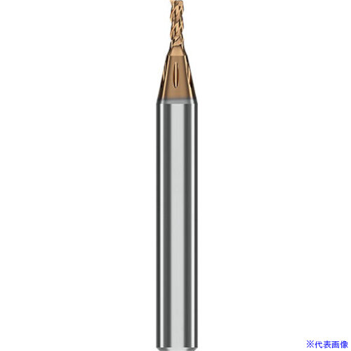 オレンジブック トラスコ中山　TRUSCOGUHRING 3枚刃エンドミル 2.5xD 不等分割 RF100 Micro Diver 0.5mm 〔品番:68080.500〕[ 注番:6989910]特長●1本でランピング・ドリリング・溝加工・ラフィングから仕上げまでの全てのオペレーションでの高能率加工が可能です。●内部給油対応(GuhroJet)で、これまでの微細加工にない高速切削条件で使用可能です。用途●一般鋼、ステンレス、耐熱鋼、鋳鉄、アルミ用。仕様●刃数ZEFP(枚)：3●切削径DC(mm)：0.5●最大切込みAPMX(mm)：1.2●機能長さLF(mm)：38●首下長さLH(mm)：9.3●シャンク径DCON(mm)：4●ねじれ角FHA(°)：40●コーティング：Perroxコート●シャンク径(mm)：4●ねじれ角(°)：40°●刃径(mm)：0.5●刃数(枚)：3●刃長(mm)：1.2●全長(mm)：38●表面処理：Perroxコート●首下長(mm)：9.3仕様2材質/仕上●超硬セット内容/付属品注意原産国（名称）ドイツJANコード本体質量10gオレンジブック トラスコ中山　TRUSCOGUHRING 3枚刃エンドミル 2.5xD 不等分割 RF100 Micro Diver 0.5mm 〔品番:68080.500〕[注番:6989910][本体質量：10g]分類》切削工具》旋削・フライス加工工具》超硬スクエアエンドミル☆納期情報：メーカー取り寄品（弊社より発送）