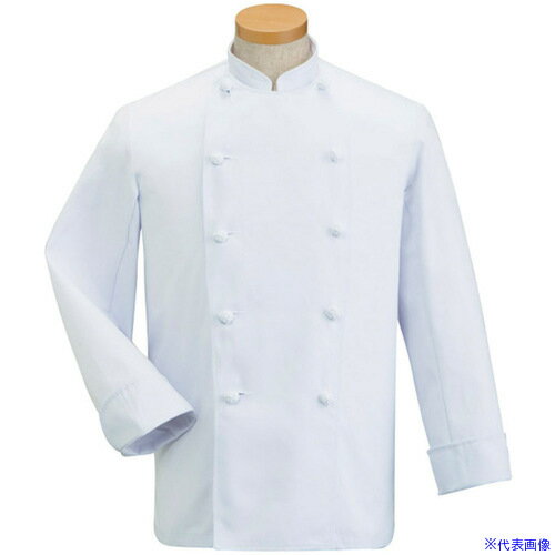 ■サンペックス コックコート シェフ 調理服 飲食店 厨房 ユニフォーム ホワイト 4L KC4104L(6997201)[..