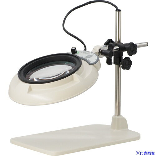 ■オーツカ フルスペクトルLED照明拡大鏡 ENVL6K−B型 2倍 ARコートレンズ付 ENVL6KB2XAR(6998885)[送料別途お見積り...