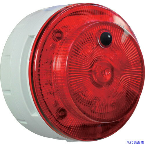 ■NIKKEI 電池式LED警告灯 ニコUFO ミューボ VK10M型 音声：盗難侵入 VK10MD05JRTN(7001579)[送料別途お見積り][法人限定][外直送]