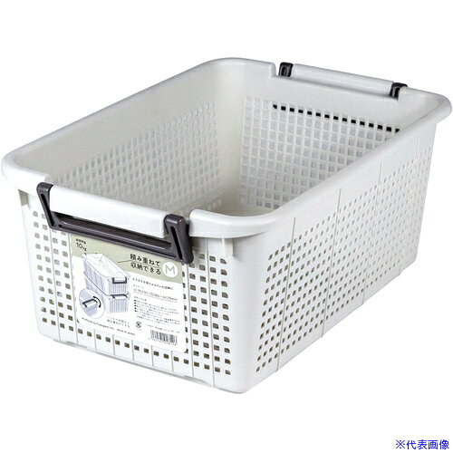 オレンジブック トラスコ中山　TRUSCO不動技研 樹脂バスケット 重ね収納バスケット(M) LGR F26603 〔品番:018126〕[ 注番:7004810]特長●積み重ねできる収納バスケットです。●取っ手を内側に倒すと積み重ねることができます。●同サイズだけでなく、同シリーズのMSサイズと積み重ね可能です。●クローゼット内の衣類整理やランドリーの収納にピッタリです。●A4用紙がすっぽり入る内寸で、書類整理にも便利です。●お手入れのしやすいプラスチック製です。用途●様々なシーンでの収納に。仕様●色：ライトグレー●外形寸法(mm)間口：280●外形寸法(mm)奥行：430●外形寸法(mm)高さ：175●有効内寸(mm)間口：232●有効内寸(mm)奥行：369●有効内寸(mm)高さ：88仕様2●バスケット収納材質/仕上●ポリプロピレンセット内容/付属品注意原産国（名称）日本JANコード4962191018126本体質量435gオレンジブック トラスコ中山　TRUSCO不動技研 樹脂バスケット 重ね収納バスケット(M) LGR F26603 〔品番:018126〕[注番:7004810][本体質量：435g]《包装時基本サイズ：430×280×175》〔包装時質量：435g〕分類》物流・保管用品》収納用品》収納ボックス☆納期情報：オレンジブック掲載以外でメーカー直送品（送料元払い）【法人限定＝会社名ご記入お願い致します。】※北海道・沖縄・離島は運賃別途商品も含む