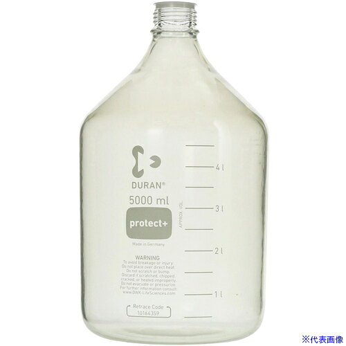 ■SIBATA プロテクトプラスコートねじ口びん びんのみ 5000mL 0175805000(7006627)[...