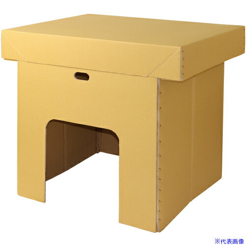 ■ササガワ 作業台 ダンボール製作業台 大 蓋あり 324747(7006974)[送料別途お見積り][法人限定][掲外取寄]