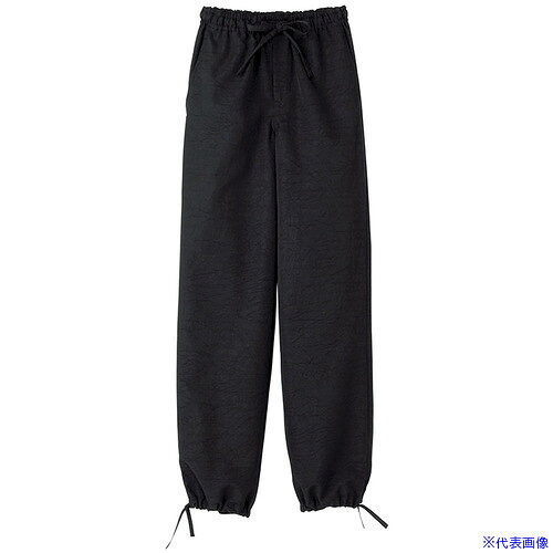 ■サンペックス 作務衣 男女兼用 作業着 和服 ユニフォーム ブラック S JB2025S(7008363)[送料別途お見積り][法人限定][掲外取寄]