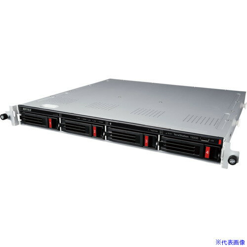Notebook （Macintosh） - ■BUFFALO TeraStation TS3030シリーズ 4ベイ ラックマウント12TB TS3430RN1204(7009528)[送料別途お見積り][法人限定][掲外取寄]