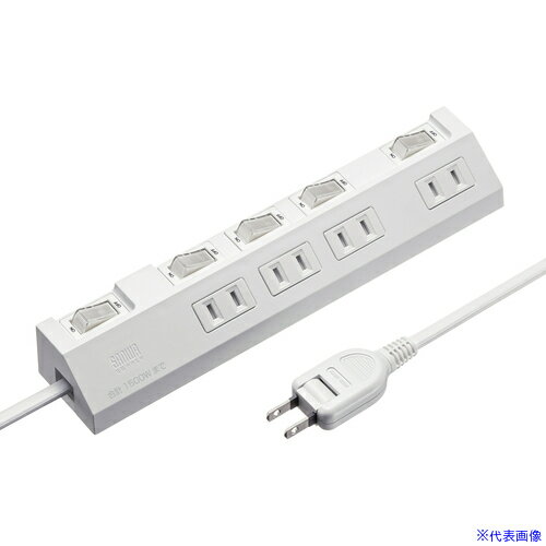 ■SANWA タップ 節電タップ TAPS292W(7010130)[法人限定][外直送元]