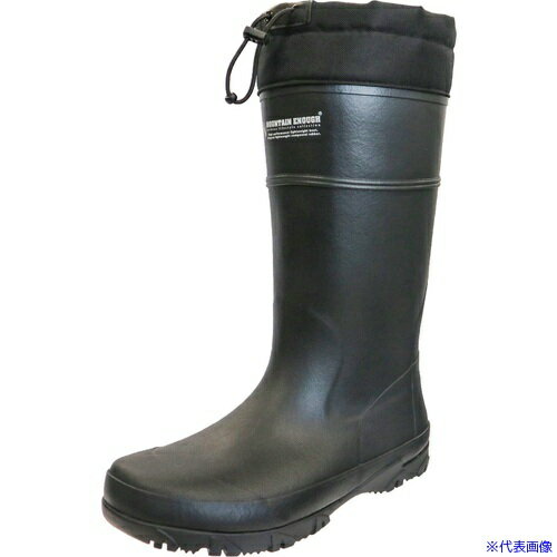 ■弘進ゴム 長靴 MOUNTAIN ENOUGH X1 BLACK M B0352ABM(7011886)[送料別途お見積り][法人限定][掲外取寄]