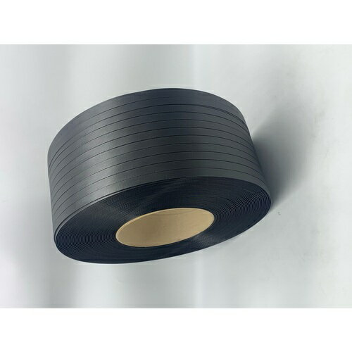 ■ウッドプラスチック 【まとめ買い】再生ヘビーバンド(機械用)eVA3016−6P 6巻セット(黒) EVA30166P(7016997)[法人限定][外直送元]