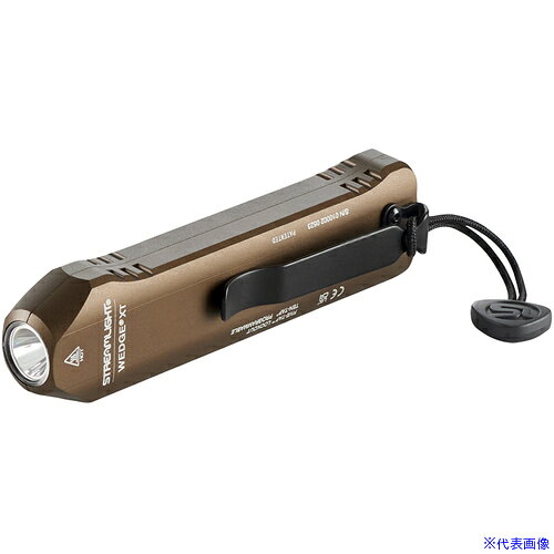 オレンジブック トラスコ中山　TRUSCOストリームライト 充電式LEDライト ウエッジXT(コヨーテ) 〔品番:133XC〕[ 注番:7017126]特長●USB充電、LEDペンライトがポケットに入るサイズです。●厚みを抑えた細身のフラットデザインにより、目立たなく持ち運べるプレミアムEDCライトです。●IPX7の防水性能を備えたUSB-C充電ポートはバッテリー残量と充電状態も表示します。仕様●明るさ(lm)：500●幅(mm)：16●奥行(mm)：26●高さ(mm)：110●最大点灯時間(h)：2●全長(mm)：110仕様2●USB充電、LEDペンライト、EDCライト●使用光源：ハイパワーLED●使用電池：専用リチウムポリマー電池材質/仕上●削り出しアルミ合金セット内容/付属品●バッテリー（内蔵）、ストラップ、USB充電用ケーブル注意原産国（名称）中国JANコード本体質量0gオレンジブック トラスコ中山　TRUSCOストリームライト 充電式LEDライト ウエッジXT(コヨーテ) 〔品番:133XC〕[注番:7017126]分類》工事・照明用品》作業灯・照明用品》作業灯☆納期情報：メーカー取り寄品（弊社より発送）
