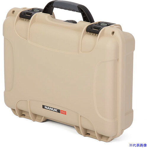 オレンジブック トラスコ中山　TRUSCOタカチ 防水キャリングケース(カラーバージョン) NKシリーズ 外形寸法間口363×奥行284×高さ121mm タン 内装スポンジフォームなし 〔品番:NK910T〕[ 注番:7077695]特長●堅牢かつ洗練されたデザインで持ち運びがしやすいカラフルな防水ハードケースです。用途●IP65の優れた防水性で、屋外・海や川のアウトドア・自衛隊用など、過酷な環境でのご利用に最適で、また測定器・カメラ・放送機材・電動工具・医療機器などの収納にも最適です。仕様●色：タン●外形寸法(mm)間口：363●外形寸法(mm)奥行：284●外形寸法(mm)高さ：121●有効内寸(mm)間口：307●有効内寸(mm)奥行：193●有効内寸(mm)高さ：98仕様2●保護等級：IP65 / 内装スポンジフォームなし材質/仕上●本体：強化PP●ハンドルグリップ：エラストマセット内容/付属品注意●数量1〜10個までの納期は約1カ月となります。●11個以上の場合の価格・納期は別途お見積となります。●船便でのお取り寄せの場合、単価は下がりますが納期が5か月半かかります。(価格は別途お見積りとなります。)原産国（名称）カナダJANコード本体質量1.4kgオレンジブック トラスコ中山　TRUSCOタカチ 防水キャリングケース(カラーバージョン) NKシリーズ 外形寸法間口363×奥行284×高さ121mm タン 内装スポンジフォームなし 〔品番:NK910T〕[注番:7077695][本体質量：1.4kg]分類》手作業工具》工具箱》プロテクターツールケース☆納期情報：オレンジブック掲載以外でメーカー直送品（送料元払い）【法人限定＝会社名ご記入お願い致します。】※北海道・沖縄・離島は運賃別途商品も含む