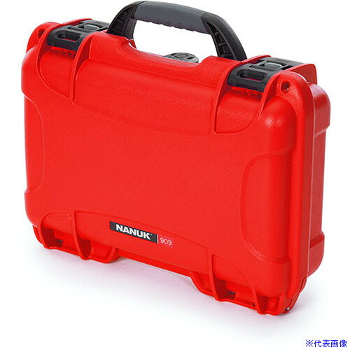 オレンジブック トラスコ中山　TRUSCOタカチ 防水キャリングケース(カラーバージョン) NKシリーズ 外形寸法間口321×奥行230×高さ110mm レッド 内装スポンジフォーム付き 〔品番:NK909RS〕[ 注番:7077747]特長●堅牢かつ洗練されたデザインで持ち運びがしやすいカラフルな防水ハードケースです。用途●IP65の優れた防水性で、屋外・海や川のアウトドア・自衛隊用など、過酷な環境でのご利用に最適で、また測定器・カメラ・放送機材・電動工具・医療機器などの収納にも最適です。仕様●色：レッド●外形寸法(mm)間口：321●外形寸法(mm)奥行：230●外形寸法(mm)高さ：110●有効内寸(mm)間口：265●有効内寸(mm)奥行：138●有効内寸(mm)高さ：83仕様2●保護等級：IP65 / 内装スポンジフォーム付き材質/仕上●本体：強化PP●ハンドルグリップ：エラストマ●内装スポンジ：ポリウレタンセット内容/付属品注意●数量1〜10個までの納期は約1カ月となります。●11個以上の場合の価格・納期は別途お見積となります。●船便でのお取り寄せの場合、単価は下がりますが納期が5か月半かかります。(価格は別途お見積りとなります。)原産国（名称）カナダJANコード本体質量1.2kgオレンジブック トラスコ中山　TRUSCOタカチ 防水キャリングケース(カラーバージョン) NKシリーズ 外形寸法間口321×奥行230×高さ110mm レッド 内装スポンジフォーム付き 〔品番:NK909RS〕[注番:7077747][本体質量：1.2kg]分類》手作業工具》工具箱》プロテクターツールケース☆納期情報：オレンジブック掲載以外でメーカー直送品（送料元払い）【法人限定＝会社名ご記入お願い致します。】※北海道・沖縄・離島は運賃別途商品も含む
