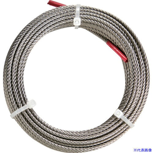 ■TRUSCO ステンレスワイヤロープ Φ2.0mmX10m (スリーブ無し) CWSN2S10(7117862)