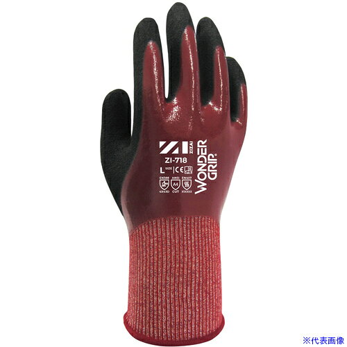 オレンジブック トラスコ中山　TRUSCOWeed 耐切創手袋 ZIZAI ZIー718 ニトリルバックコート Lサイズ(1双入) 〔品番:ZI71809B〕[ 注番:7119891]特長●ニトリルゴムをトリプルコーティングし、油の多い環境や湿気の多い環境に理想的な手袋です。用途●機械加工業・自動車関連業に。仕様●色：ワインレッド●サイズ：L●全長(cm)：25.4●手のひら周り(cm)：11.2●中指長さ(cm)：8.5●厚さ(mm)：1.42●ゲージ数：13●EN388 2016規格：4X43D●耐切創レベル：D仕様2●EN388：2016/4X43D、ANSI:A4、EN407:2004/X1XXXX材質/仕上●コーティング樹脂：ニトリルゴムセット内容/付属品注意原産国（名称）中国JANコード4573603520443本体質量109gオレンジブック トラスコ中山　TRUSCOWeed 耐切創手袋 ZIZAI ZIー718 ニトリルバックコート Lサイズ(1双入) 〔品番:ZI71809B〕[注番:7119891][本体質量：109g]《包装時基本サイズ：310×130×16》〔包装時質量：110g〕分類》保護具》作業手袋》耐切創手袋☆納期情報：メーカー取り寄品（弊社より発送）