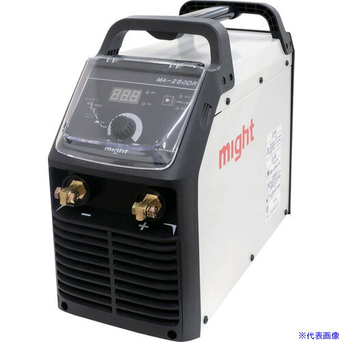 オレンジブック トラスコ中山　TRUSCOマイト インバータ直流アーク溶接機 最大出力DC250A 〔品番:MA250DR〕[ 注番:7147895]特長●小型軽量、オプション品のワイヤレスリモコンも使用可能です。仕様●溶接棒径(mm)：5.0●入力電圧(V)：単相200●定格入力(kVA)：13●出力電流(A)：10A〜250A●使用率(%)：250A/60％、195A/100％●幅(mm)：190●奥行(mm)：470●高さ(mm)：360●電源コード長さ(m)：2.5●周波数(Hz)：50/60仕様2●単相200V入力、最大出力DC250A材質/仕上セット内容/付属品注意原産国（名称）中国JANコード4580642471483本体質量11.4kgオレンジブック トラスコ中山　TRUSCOマイト インバータ直流アーク溶接機 最大出力DC250A 〔品番:MA250DR〕[注番:7147895][本体質量：11.4kg]分類》工事・照明用品》溶接用品》電気溶接機☆納期情報：オレンジブック掲載以外でメーカー直送品（送料元払い）【法人限定＝会社名ご記入お願い致します。】※北海道・沖縄・離島は運賃別途商品も含む