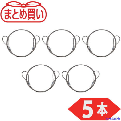 オレンジブック トラスコ中山　TRUSCOTRUSCO まとめ買い ステンレスカットワイヤ(アルミスリーブ)両端アイ加工 1.5×600mm(5本入り) 〔品番:ACW150605P〕[ 注番:7167322]特長●5本入りのお買い得パックです。●両端アイ加工済みなので、すぐに使用できます。用途●看板などの吊り下げに。●紛失防止の連結金具として。仕様●ロープ径(mm)：1.5●長さ(mm)：600●使用荷重(kg)：50.0仕様2材質/仕上●ワイヤ：ステンレス（SUS304)、スリーブ：アルミセット内容/付属品注意●本製品は異種金属（ステンレス／アルミ）を使用しています。使用環境によっては腐食が発生する場合があります。原産国（名称）日本JANコード本体質量39gオレンジブック トラスコ中山　TRUSCOTRUSCO まとめ買い ステンレスカットワイヤ(アルミスリーブ)両端アイ加工 1.5×600mm(5本入り) 〔品番:ACW150605P〕[注番:7167322][本体質量：39g]《包装時基本サイズ：80×85×5》〔包装時質量：39g〕分類》金物・建築資材》建築金物》ワイヤロープ☆納期情報：仕入れ先通常在庫品 (欠品の場合有り)