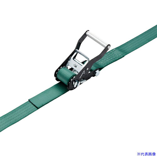 オレンジブック トラスコ中山　TRUSCO丸善織物 ラッシングベルト ML50L−750R アイフック 〔品番:ML50L750R〕[ 注番:7169438]特長●ラチェット式（歯車式）で強力タイプのベルト荷締機です。用途●トラック輸送時などでの荷崩れ防止に。●パレット積載時の安全な輸送または集積の安全確保に。●木工製品・家具・引越荷物などの傷を嫌う製品の輸送に。●鋼管やビニールパイプ等の結束に。仕様●最大使用荷重(t)：0.764●ベルト長さ(m)巻取側：5●ベルト長さ(m)固定側：1●ベルト寸法(mm)幅×厚さ：50×2.2●色：グリーン●両端形状：アイフック仕様2●JIS規格品材質/仕上●ベルト：ポリエステル●ラチェットバックル：スチールセット内容/付属品注意原産国（名称）日本JANコード4965437112121本体質量1.6kgオレンジブック トラスコ中山　TRUSCO丸善織物 ラッシングベルト ML50L−750R アイフック 〔品番:ML50L750R〕[注番:7169438][本体質量：1.6kg]分類》荷役用品》吊りクランプ・スリング・荷締機》荷締機☆納期情報：メーカー取り寄品（弊社より発送）