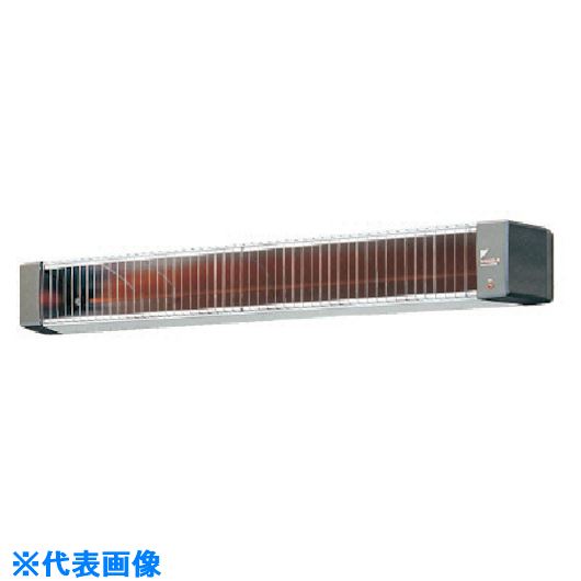 ■ダイキン 遠赤外線セラムヒート(天井吊ライン形) (電源、リモコンコード別売) ERHK15JV(7221118)[送料別途見積り][法人・事業所限定][外直送]