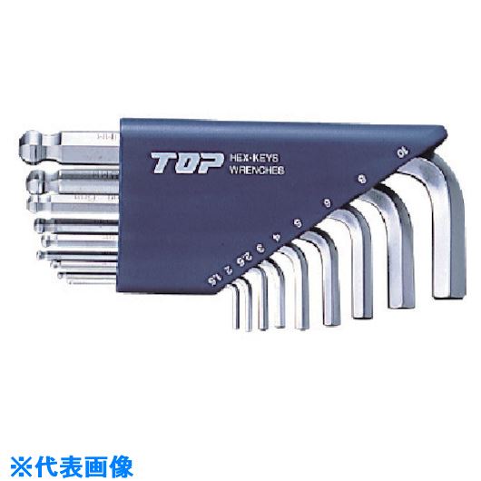 オレンジブック トラスコ中山　TRUSCOトップ工業(TOP) ボールポイントレンチスタンダードタイプセット 9本組 〔品番:HBS9000〕[ 注番:7227442]特長●あらゆる産業分野に使用できます。●六角穴付きボルトの締め緩めに最適工具です。用途●狭く、奥深い場所の作業に最適。仕様●セット内容(本)：9●セット内容(mm)：1.5・2・2.5・3・4・5・6・8・10●対辺寸法(mm)：1.5、2、2.5、3、4、5、6、8、10●タイプ：スタンダード仕様2●特殊鋼を使用材質/仕上●特殊合金鋼セット内容/付属品注意●必ずボルト・ナットの二面幅に合ったサイズをご使用下さい。●工具の使用目的以外には使用しないで下さい。原産国（名称）日本JANコード4975180945105本体質量310gオレンジブック トラスコ中山　TRUSCOトップ工業(TOP) ボールポイントレンチスタンダードタイプセット 9本組 〔品番:HBS9000〕[注番:7227442][本体質量：310g]《包装時基本サイズ：195×90×33》〔包装時質量：313g〕分類》手作業工具》ドライバー・六角棒レンチ》ボールポイント六角棒レンチ☆納期情報：仕入れ先通常在庫品 (欠品の場合有り)