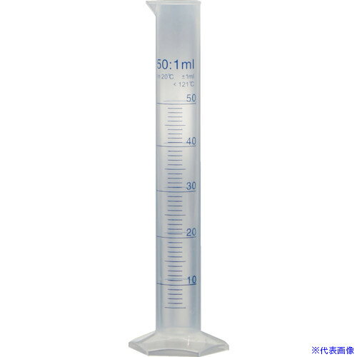 オレンジブック トラスコ中山　TRUSCOTRUSCO メスシリンダー 50ml 青目盛付 PP製 〔品番:MS50A〕[ 注番:7238298]特長●見やすい青色のメモリで、耐薬品性のあるPP製メスシリンダーです。●土台は六角形で転がりにくい仕様です。●ガラス製に比べて軽く、扱いやすいです。用途●研究・実験用として。●学校教材用品として。仕様●容量(ml)：50●目盛間隔(ml)：1.0●外径(mm)：26●高さ(mm)：197●口内径(mm)：29●台座径(mm)：52●許容誤差(ml)：±0.50仕様2●耐熱温度：121℃材質/仕上●ポリプロピレン（PP)セット内容/付属品注意原産国（名称）中国JANコード4550414325702本体質量29.3gオレンジブック トラスコ中山　TRUSCOTRUSCO メスシリンダー 50ml 青目盛付 PP製 〔品番:MS50A〕[注番:7238298][本体質量：29.3g]《包装時基本サイズ：52×52×197》〔包装時質量：30g〕分類》研究用品》理化学用品》メスシリンダー☆納期情報：仕入れ先通常在庫品 (欠品の場合有り)