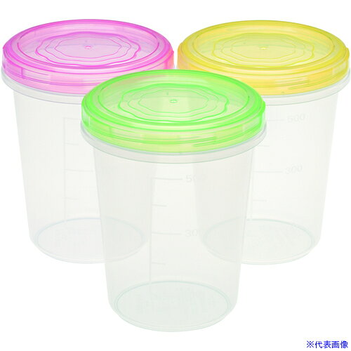 オレンジブック トラスコ中山　TRUSCOSANKO pla 食品保存容器 218407 エブリーパック 丸型 NO2深型3P カラフル φ105×φ105×130 〔品番:218407〕[ 注番:7238659]特長●容量600mlのスクリュ—フタ容器です。仕様●外形寸法(mm)幅：105●外形寸法(mm)奥行：105●外形寸法(mm)高さ：130●容量(ml)：600●外径寸法(mm)径×高さ：φ105×130仕様2●円柱形保存容器材質/仕上●ポリプロピレンセット内容/付属品注意原産国（名称）日本JANコード4973230218407本体質量166gオレンジブック トラスコ中山　TRUSCOSANKO pla 食品保存容器 218407 エブリーパック 丸型 NO2深型3P カラフル φ105×φ105×130 〔品番:218407〕[注番:7238659][本体質量：166g]《包装時基本サイズ：105×105×178》〔包装時質量：166g〕分類》研究用品》厨房用品》容器☆納期情報：メーカー取り寄品（弊社より発送）
