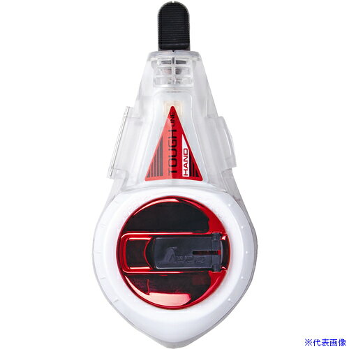 オレンジブック トラスコ中山　TRUSCOシンワ ハンディチョークライン Neo タフライン メタルレッド 手巻 〔品番:73324〕[ 注番:7265915]特長●耐久性4倍：耐久性が当社細糸の4倍です。●糸交換の回数を抑えられます。●粉付き2倍：ポリエステル糸を織り込んでいるので粉付が当社細糸の2倍です。●粉を付け直さずに連続した粉打ちが可能です。用途●チョークでのライン打ち作業に。●板金、屋外などの糸の切れやすい作業に。仕様●色：メタルレッド●糸長さ(m)：11●全長(mm)：160●線径(mm)：0.8●巻取機能：手巻●タイプ：手巻仕様2●糸：Φ0.8mm×11m材質/仕上●本体：ABS樹脂、ポリアセタール樹脂、シリコンゴム●カルコ：ABS樹脂、ゴム●針：ばね鋼●ばね(ゼンマイ）、金属フック、糸出口リング：ステンレスセット内容/付属品●金属、コンクリート用フック注意●用途以外使用しないでください。原産国（名称）中国JANコード4960910733244本体質量120gオレンジブック トラスコ中山　TRUSCOシンワ ハンディチョークライン Neo タフライン メタルレッド 手巻 〔品番:73324〕[注番:7265915][本体質量：120g]《包装時基本サイズ：186×122×50》〔包装時質量：165g〕分類》測定・計測用品》測量用品》墨つぼ・チョークリール☆納期情報：メーカー取り寄品（弊社より発送）
