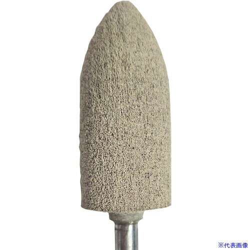 ■NRS 軸付砥石 コットンポインター 22.2×50.8×6 A54S(ソフト) CPTA11A54S(7303581)×5[法人・事業所限定][外直送元]