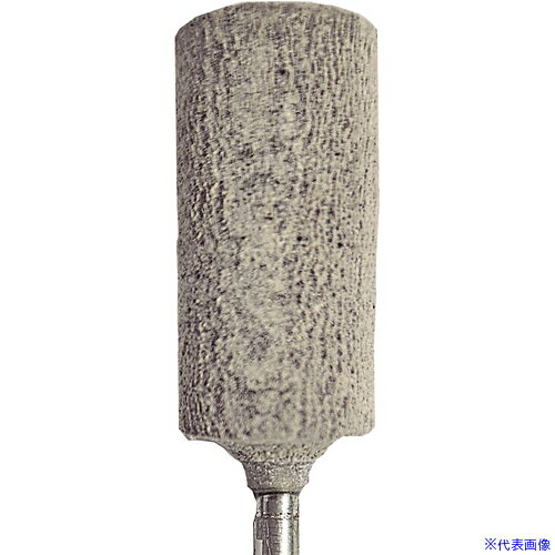 ■NRS 軸付砥石 コットンポインター 12.7×25.4×3 A54S(ソフト) CPTBW187A54S(7305133)×10[法人・事業所限定][外直送元]