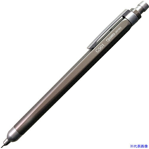 ■OHTO ボールペン ローラーゲル GS01 本体色ブラック インク色黒 GS01G5BK(7306531)×5[送料別途お見積り][法人限定][掲外取寄]