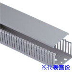 ■PANDUIT MCタイプ配線ダクト(PVC製 鉛フリー) グレー 2M(メートル) 1本 MC75X75IG2(7314264)×5[送料別途お見積り][法人限定][掲外取寄](4.0)
