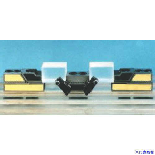 ■フジ リニアクランプ クランプ×2&ストッパー×1&ストップパーツ×2 T16 LDS16(7322801)[送料別途お見積り][法人限定][外直送]