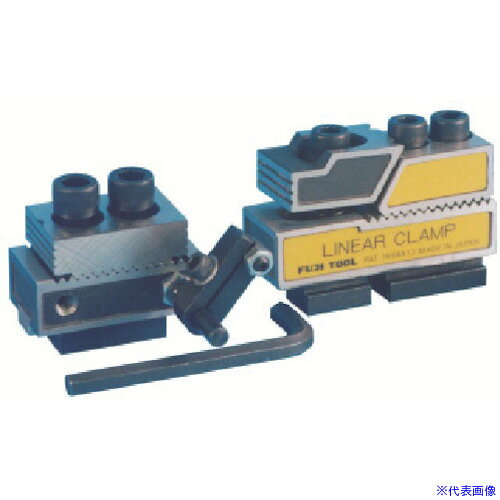 オレンジブック トラスコ中山　TRUSCOフジ リニアクランプ クランプ&ストッパー&ストップパーツ T14 〔品番:LKS14〕[ 注番:7322852]特長●加工物の浮き上がりを抑えるスライド式機構で完全に締付です。●締付ボルト1本のワンポイント着脱のため生産性が向上できます。●クランプ上部に突起物がないため、加工物上部の全面加工が可能です。●加工物を浮かせて加工するため、貫通加工ができます。●六角棒レンチ3本付です。用途●切削加工に。仕様●クランプ力(kN)：5.2k〜6.9●適合T溝巾：14●備考：クランプ、ストッパー、ワークストップセット仕様2●クランプ＆ストッパー＆ストップパーツ　T14材質/仕上●SCM440セット内容/付属品注意原産国（名称）日本JANコード4560119673855本体質量2000gオレンジブック トラスコ中山　TRUSCOフジ リニアクランプ クランプ&ストッパー&ストップパーツ T14 〔品番:LKS14〕[注番:7322852][本体質量：2000g]分類》工作機工具》ツーリング・治工具》クランプ（工作機械用）☆納期情報：オレンジブック掲載以外でメーカー直送品【法人限定＝会社名ご記入お願い致します。】