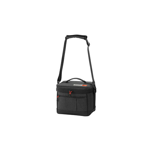 ■IRIS 115734 HUGEL エアロゲルソフトクーラーボックス 6L チャコールグレー AGSC6...
