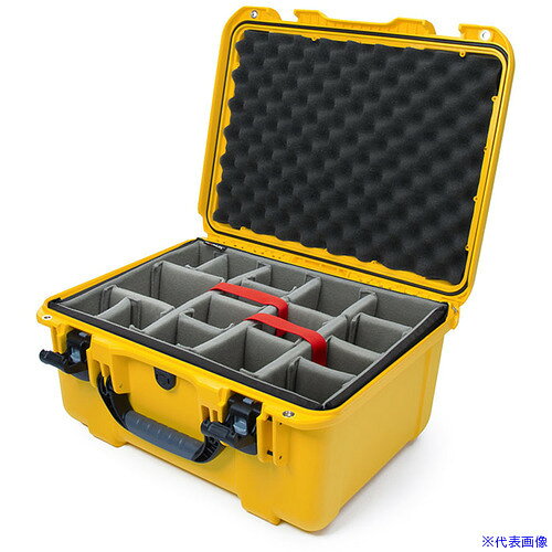 オレンジブック トラスコ中山　TRUSCOタカチ ディバイダー付防水キャリングケース NKDシリーズ イエロー 外形寸法503×408×255mm 〔品番:NKD933Y〕[ 注番:7341727]特長●堅牢かつ洗練されたデザインで持ち運びがしやすい防水キャリングケースです。●ケース内部にマジックテープ付きの仕切りが入っております。●収納物の数が多い場合や収納物の内容が都度変わる場合、効果的にご利用いただけます。用途●測定器・カメラ・放送機材・電動工具・医療機器などの収納に。仕様●色：イエロー●外形寸法(mm)間口：503●外形寸法(mm)奥行：408●外形寸法(mm)高さ：255●保護等級：IP65●使用温度範囲(℃)：-20〜＋60仕様2材質/仕上●本体：強化PP(ポリプロピレン)●ディバイダー：ナイロン、ポリエステルセット内容/付属品注意原産国（名称）カナダJANコード本体質量5400gオレンジブック トラスコ中山　TRUSCOタカチ ディバイダー付防水キャリングケース NKDシリーズ イエロー 外形寸法503×408×255mm 〔品番:NKD933Y〕[注番:7341727][本体質量：5400g]分類》手作業工具》工具箱》プロテクターツールケース☆納期情報：オレンジブック掲載以外でメーカー直送品（送料元払い）【法人限定＝会社名ご記入お願い致します。】※北海道・沖縄・離島は運賃別途商品も含む
