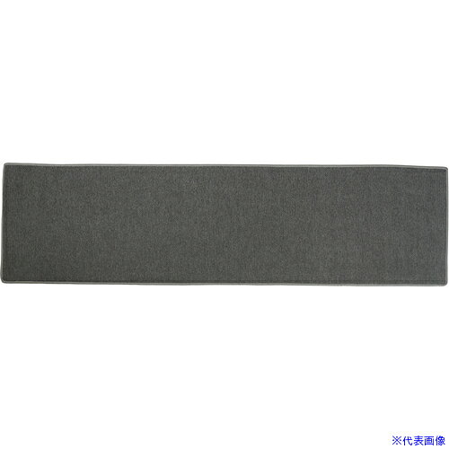 オレンジブック トラスコ中山　TRUSCOサンベルム パリーパリー キッチンマット 47×180cm グレー 〔品番:K74111〕[ 注番:7343324]特長●やわらかく肌触りの良い、はっ水加工のキッチンマットです。●驚くほど軽く、毛足が短いから掃除もしやすいです。●小さく畳んで洗濯ネットに入れて丸洗い可能です。仕様●色：グレー●サイズ長辺(mm)：1800●サイズ短辺(mm)：470●ケース入数：20●シートサイズ(mm)：470×1800仕様2材質/仕上●表面：ポリエステル100％●中芯：ポリウレタンフォーム●裏面：すべりにくい加工（ポリ塩化ビニル）セット内容/付属品注意原産国（名称）中国JANコード本体質量447gオレンジブック トラスコ中山　TRUSCOサンベルム パリーパリー キッチンマット 47×180cm グレー 〔品番:K74111〕[注番:7343324][本体質量：447g]分類》清掃・衛生用品》床材用品》水周り用マット☆納期情報：メーカー取り寄品（弊社より発送）