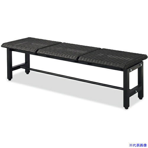 オレンジブック トラスコ中山　TRUSCOコンドル ラタン調ベンチ ベンチ YB−175L−PE 黒 〔品番:YB175LPE〕[ 注番:7354862]特長●くつろぎ空間を演出するラタン調ベンチです。仕様●幅(mm)：1480●奥行(mm)：485●高さ(mm)：455●座面高さ(mm)：455●色：黒●背面色：黒●座面色：黒●脚部色：黒●背もたれ有無：無●張地：PE仕様2材質/仕上セット内容/付属品●座部：PE●フレーム：アルミ粉体塗装●スパナ注意原産国（名称）ベトナムJANコード4903180252763本体質量14kgオレンジブック トラスコ中山　TRUSCOコンドル ラタン調ベンチ ベンチ YB−175L−PE 黒 〔品番:YB175LPE〕[注番:7354862][本体質量：14kg]《包装時基本サイズ：1500×520×160》〔包装時質量：16kg〕分類》オフィス・住設用品》オフィス家具》ロビーチェア・ベンチ☆納期情報：メーカー取り寄品（弊社より発送）