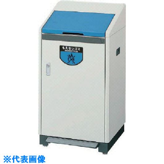 ■コンドル 屋内用屑入れ リサイクルボックスRB−K500(足踏式) 青 YW80LID(7361939)[法人限定][外直送元]