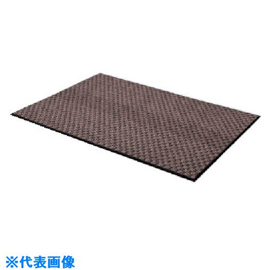 ■コンドル 屋内用細かい泥落し用マット ロンステップマットタフ300 #15 900mm×1500mm ブラウン F12415(BR)(7366213)[送料別途お見積り][法人限定][掲外取寄]